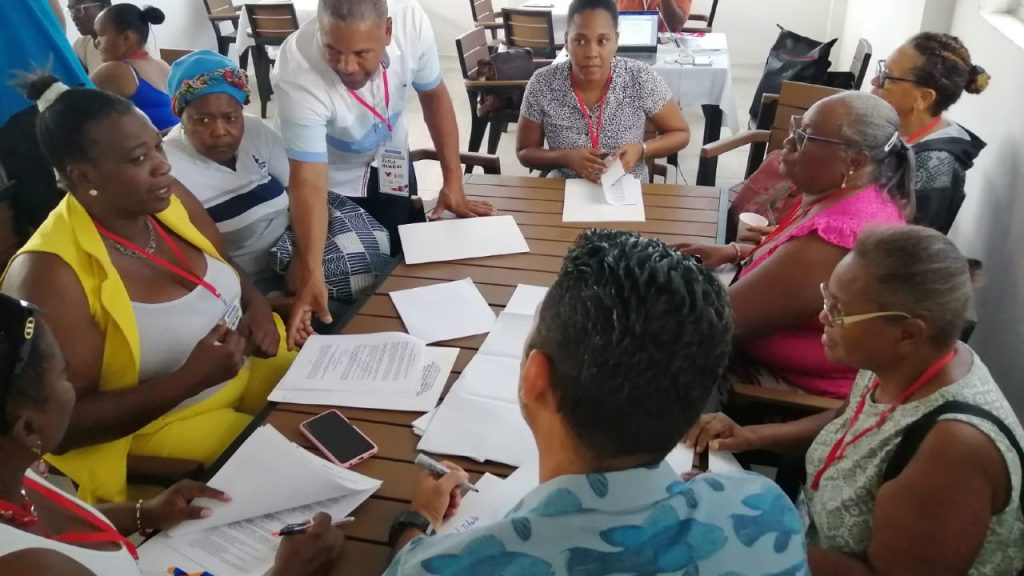 Asamblea de protocolo de participación con comunidades negras en Providencia.