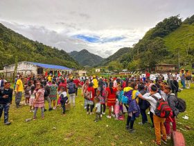 Retorno de indígenas Emberá al Alto Andágueda.