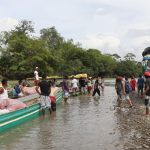 Retorno de la comunidad de Santa Rosa de Guayacan en Buenaventura.