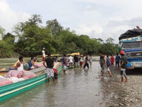 Retorno de la comunidad de Santa Rosa de Guayacan en Buenaventura.