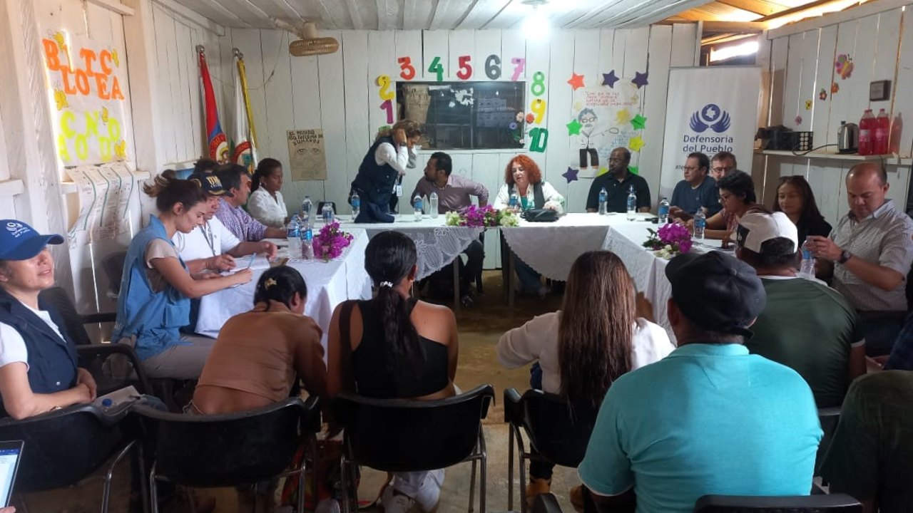 Reunión interinstitucional en Remedios, Antioquia.
