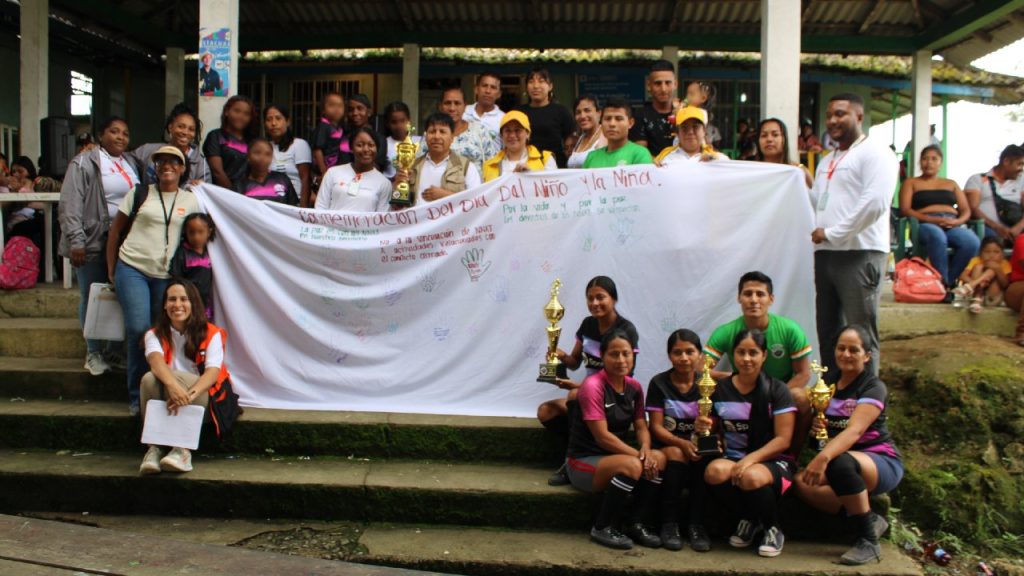 Cierre de campeonato de UNIPA en Barbacoas, Nariño.