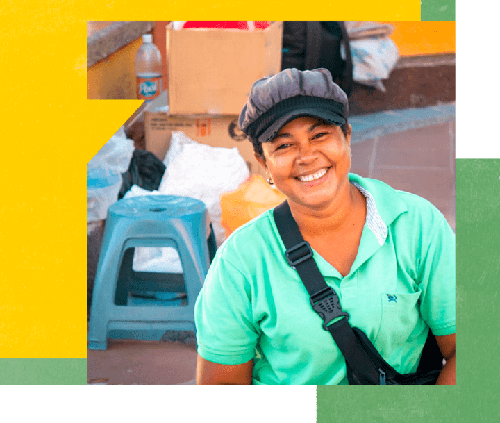 Mujer sonriendo