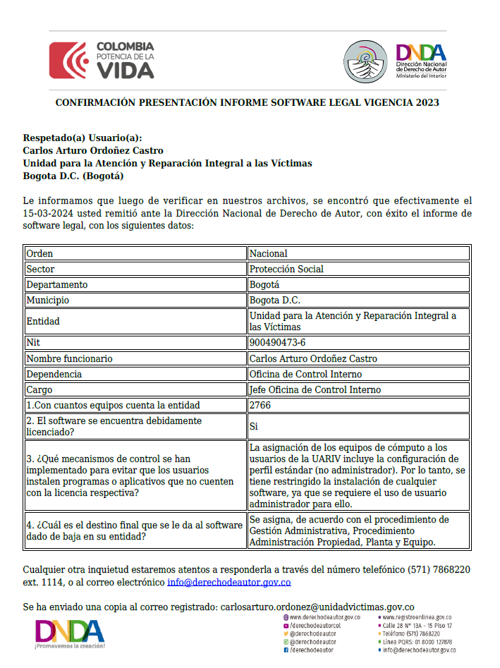 Informe derechos de autor 2024