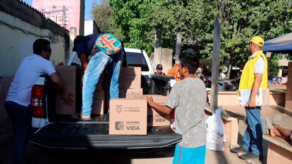 Entrega humanitarias