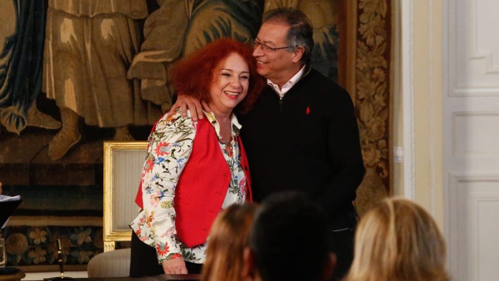 Lilia Solano y Petro Urrego