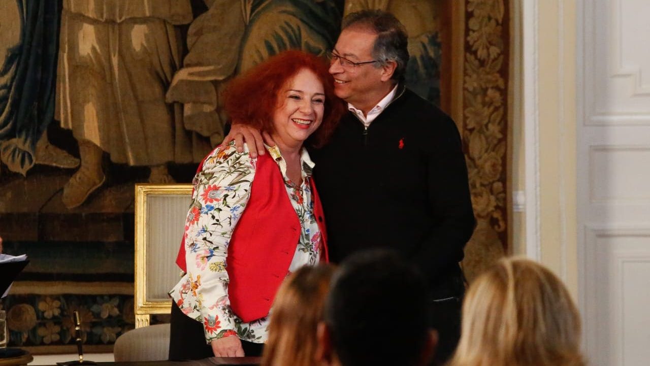 Lilia Solano y Petro Urrego