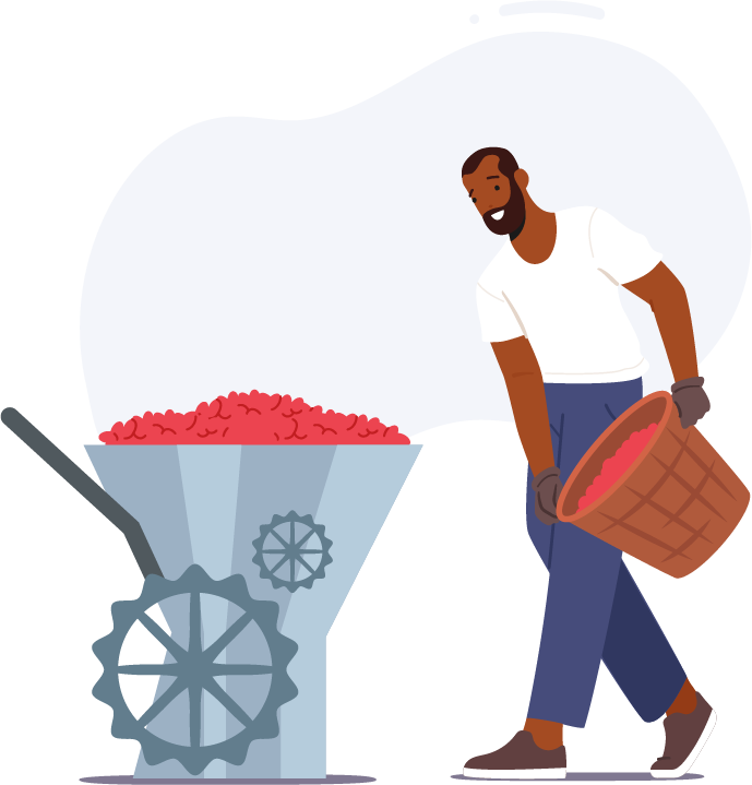 Ilustración carretilla