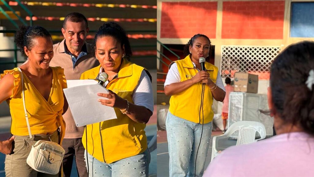 Alix Aguilar acompaña jornada de la Ruta de la Productividad en Puerto Wilches