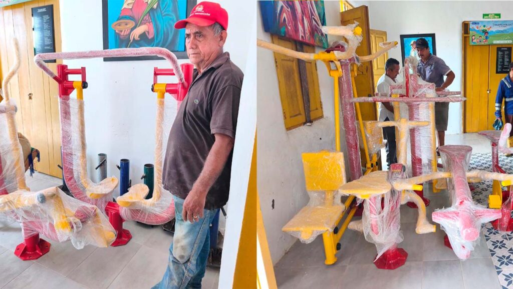 Entrega de dos nuevos parques en Las Palmas, San Jacinto, Bolívar, por la Unidad para las Víctimas