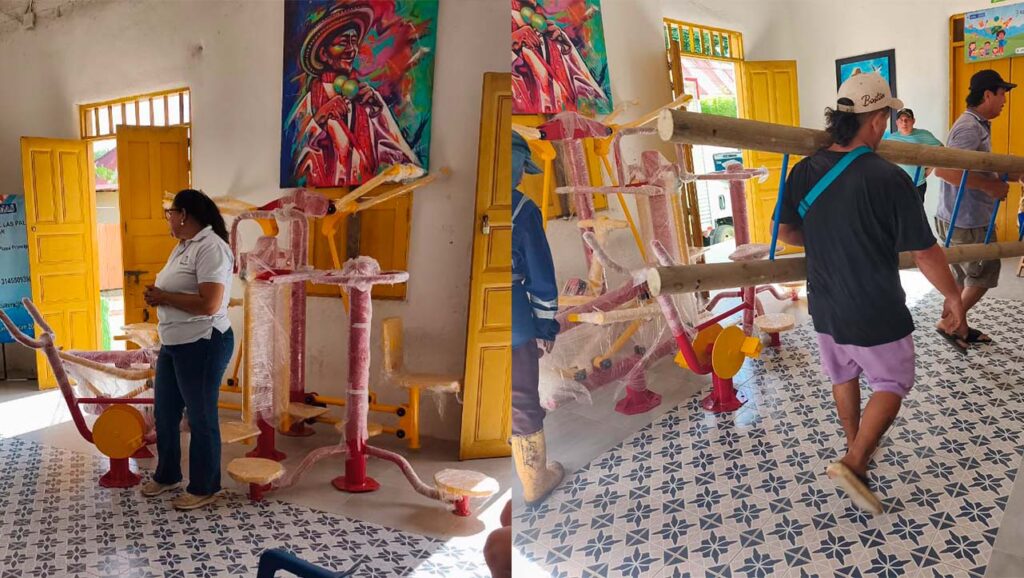 Parque infantil en San Jacinto: espacio seguro para niños y niñas del corregimiento Las Palmas