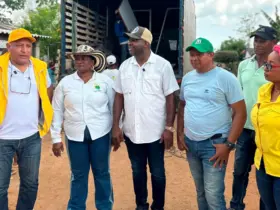 Entrega de dotación para espacios educativos y culturales en El Níspero, María La Baja, Bolívar