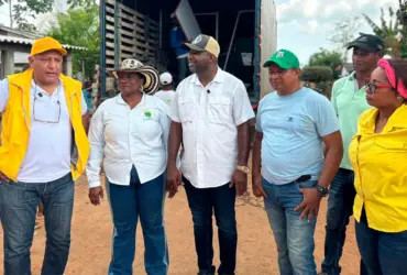 Entrega de dotación para espacios educativos y culturales en El Níspero, María La Baja, Bolívar