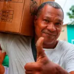 Entrega de ayudas humanitarias a 58 familias afrodescendientes en Dibulla, La Guajira