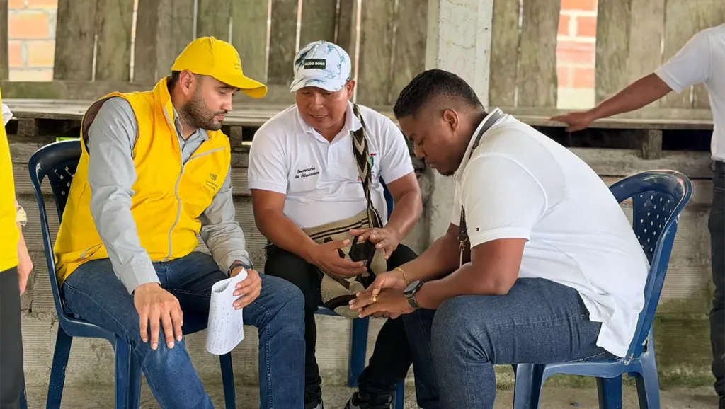 Acto de cierre de PIRC en Carmen de Atrato con autoridades indígenas y Unidad para las Víctimas