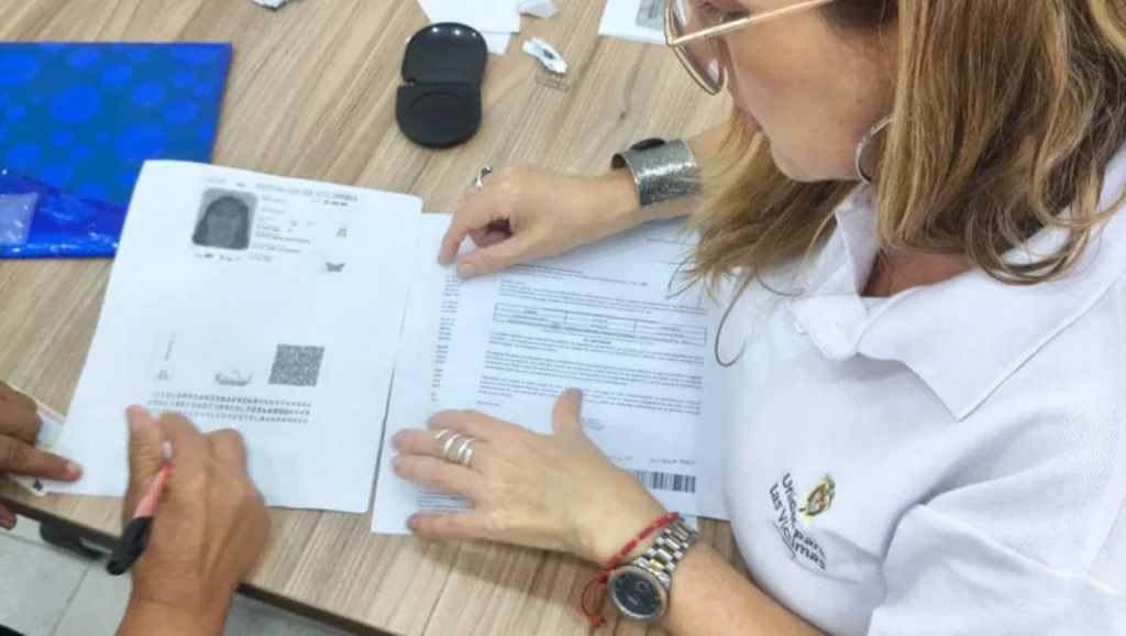 Jornada de entrega de cartas de indemnización en Villavicencio