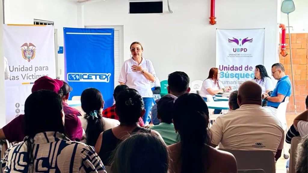Entidades presentan oferta institucional durante jornada de indemnización en Meta
